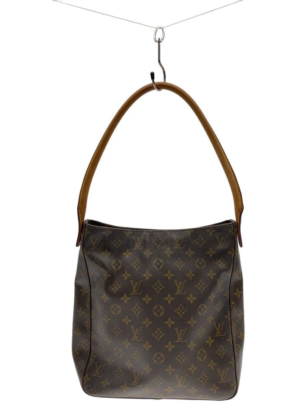 LOUIS VUITTON Looping Monogram Canvas Brown All over